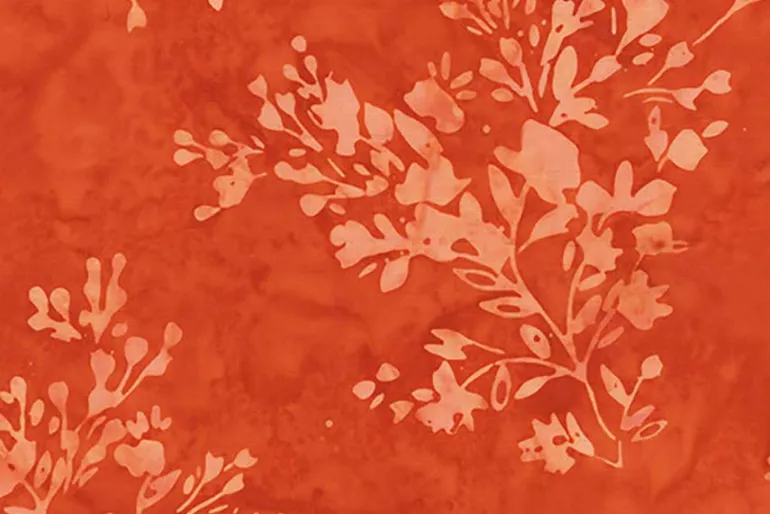 Fawn Batiks October Quilt Kit including top, binding and pattern