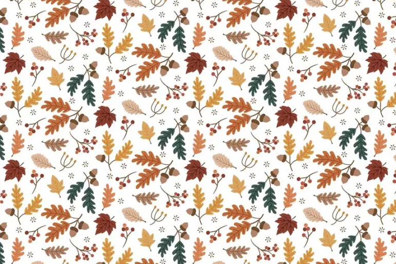 Feels Like Fall Autumn Scatter Stencil