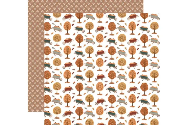 Feels Like Fall Autumn Scatter Stencil