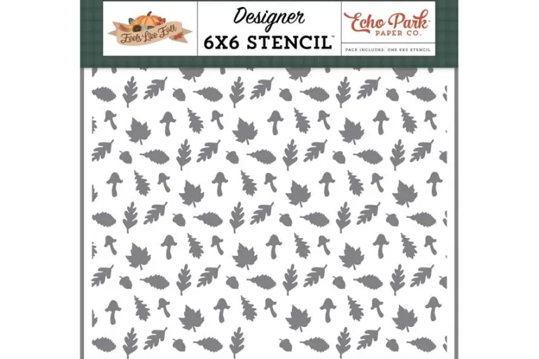 Feels Like Fall Autumn Scatter Stencil