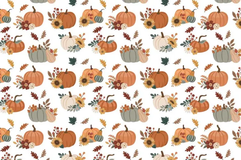 Feels Like Fall Autumn Scatter Stencil