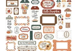 Feels Like Fall 6×13 Chipboard Word & Phrases