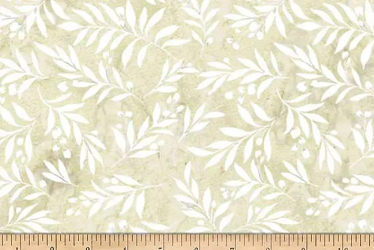 Ferns Batiks Fronds in Papyrus Beige