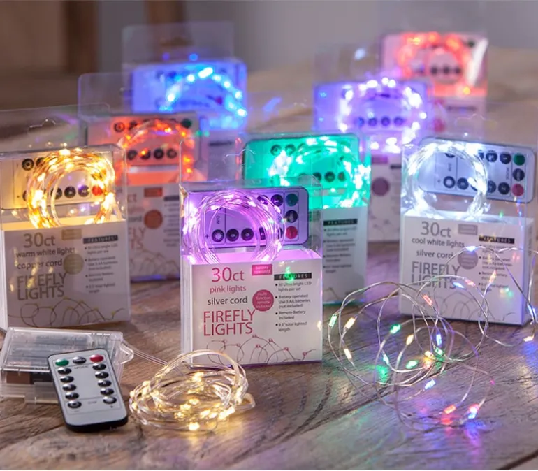 Firefly Lights 30 Bulb LED String Lights