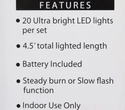 Firefly Lights 20 Bulb – Silver Wire (view bulb colors)