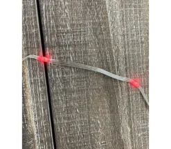 Firefly Lights on PVC Cord 100 Bulb – Multi Color – Silver Wire