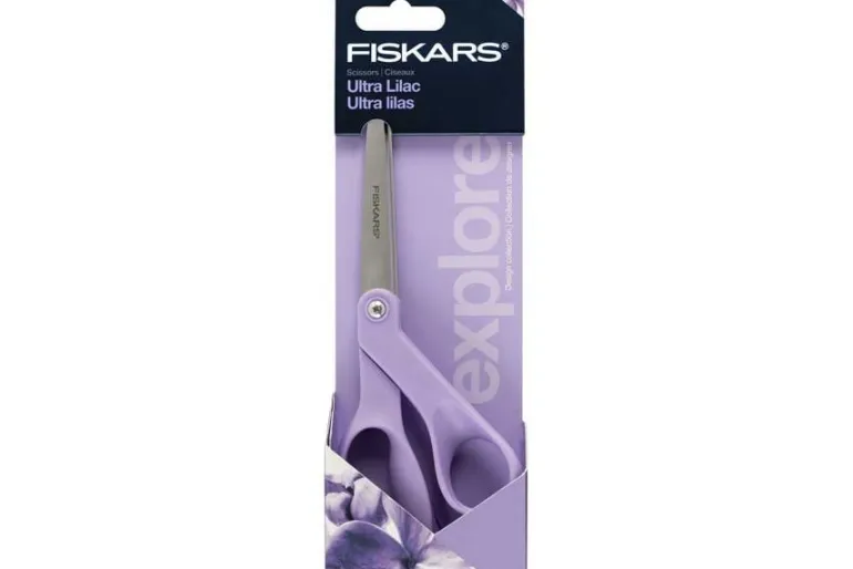 Fiskars Designer Scissors 8-in Ultra Lilac