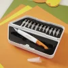 Fiskars Easy Change Detail Knife Kit (1 Case, 1 Handle, 11 Blades)