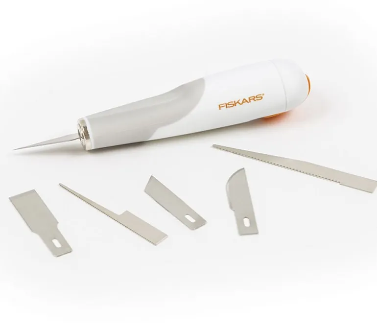 Fiskars Heavy-Duty Easy Change Detail Knife Set Diy (11 Blades)