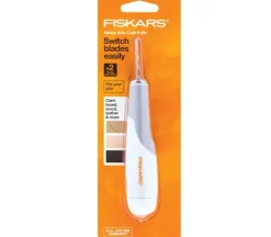 Fiskars Heavy-Duty Easy Change Detail Knife  Diy (No. 2 Blade)