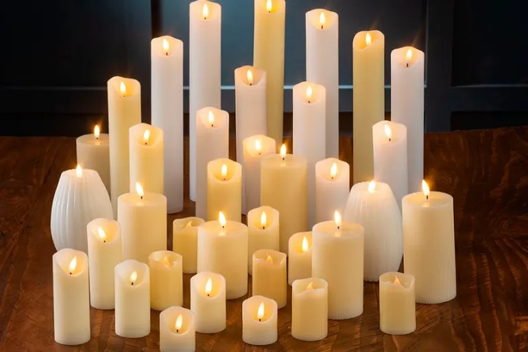 Flameless LED Candle Set – 5 Piece (see color)