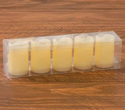 Flameless LED Real Wax Candles – Ivory – 3 Piece (2″, 3″, 4″)