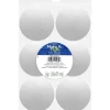 FloraCraft Ball – Styrofoam – 2.8-inch – 6 Piece – White