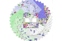 Floral Flutter Packed Florals on White