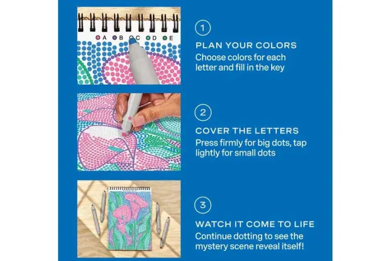 FlowArt® – Dot-By-Letter, Botanicals