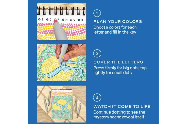 FlowArt® – Dot-By-Letter, Cozy Cottage