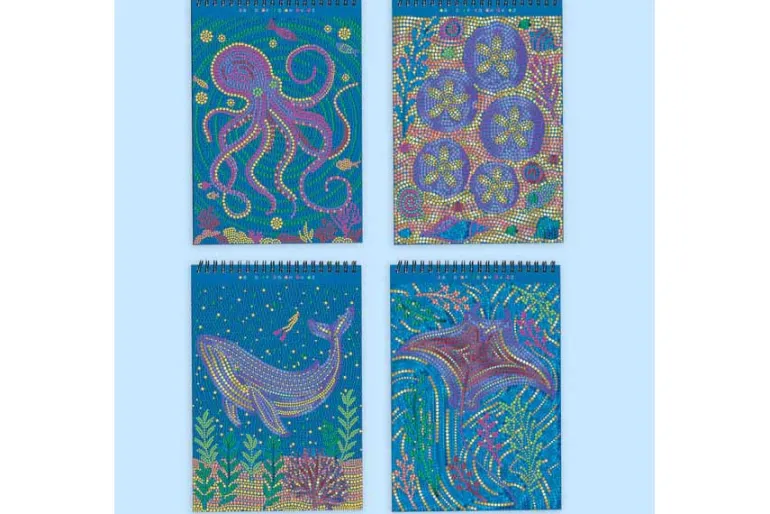 FlowArt® – Dot-By-Letter, Into the Deep – Metallic Ink