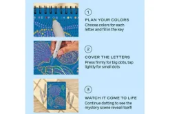 FlowArt® – Dot-By-Letter, Into the Deep – Metallic Ink