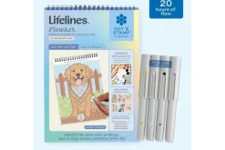 FlowArt® – Dot-By-Letter, Into the Deep – Metallic Ink
