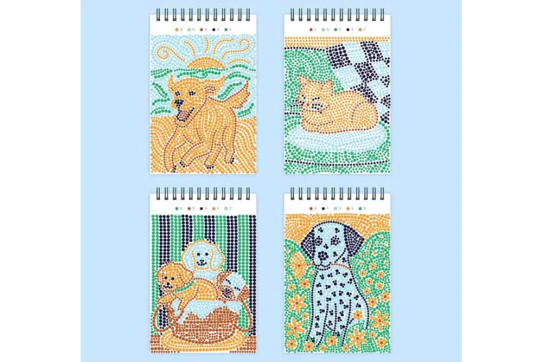 FlowArt Mini – Dot-by-Letter Furry Friends