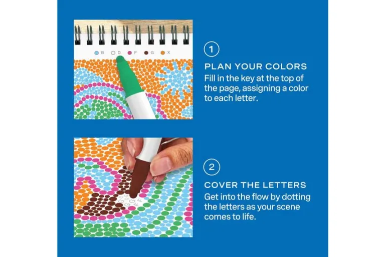 FlowArt Mini – Dot-by-Letter Nature’s Wonders