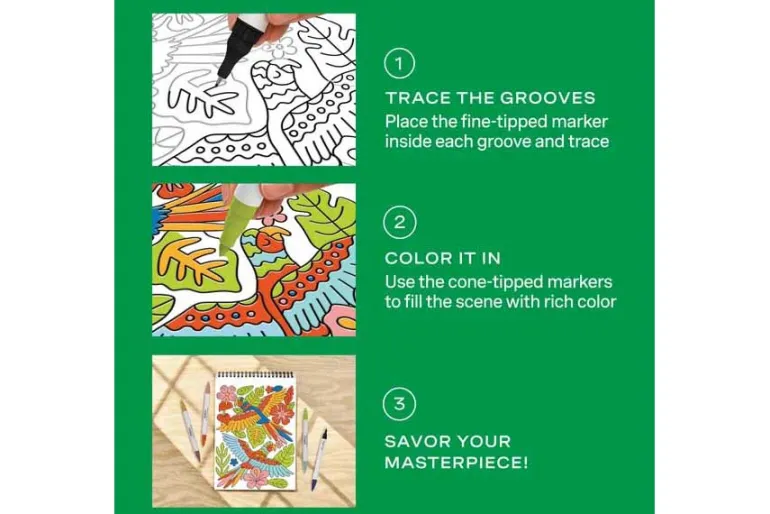 FlowArt® – Trace-By-Groove, Jungle Oasis