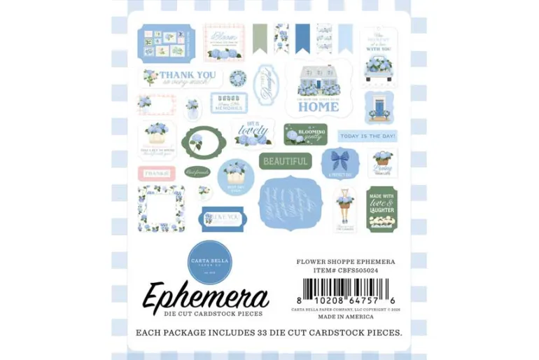 Flower Shoppe Ephemera