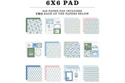 Flower Shoppe 6×6 Paper Pad