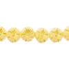 Flower Strand Bead 9mm – Yellow Alabaster