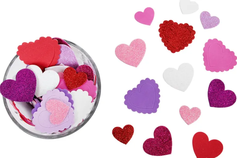 Foam Stickers – 2mm – 250pc. – Heart
