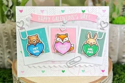 Folksy Spring Border Die