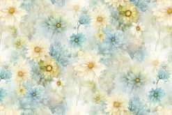 Forest Whisper Tonal Floral Blue