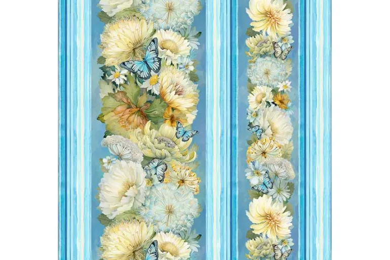 Forest Whisper Tonal Floral Green