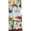 Fox Flower Tea Towel