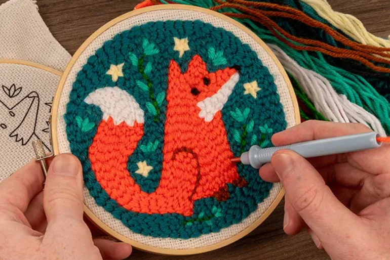 Fox Punch Needle Kit
