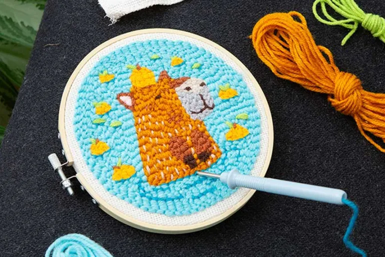 Fox Punch Needle Kit