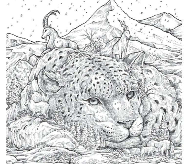 Fragile World Coloring Book