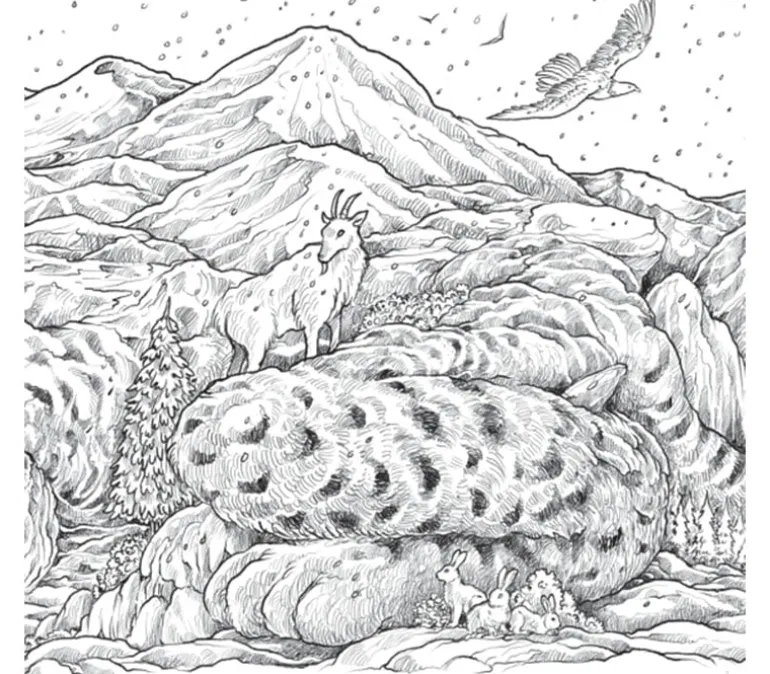 Fragile World Coloring Book