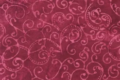 French Rose Batiks Meadow in Jam Pink