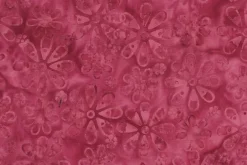 French Rose Batiks Spirals in Pink