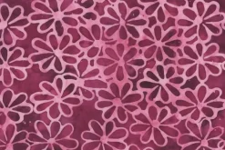 French Rose Batiks Spirals in Jam Pink