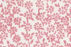 French Rose Batiks Spirals in Ruby