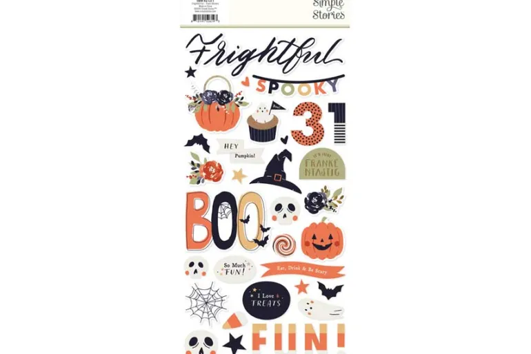 Frightful Fun Foam Stickers