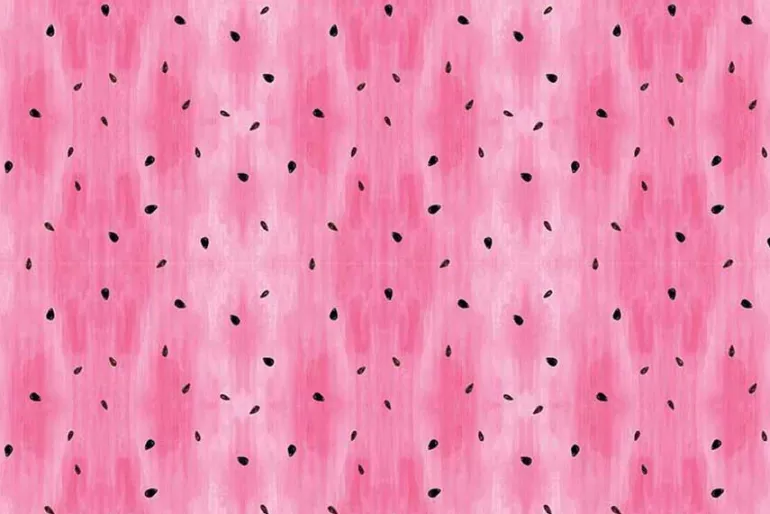 Fruity Popsicles Watercolor Dot in Green