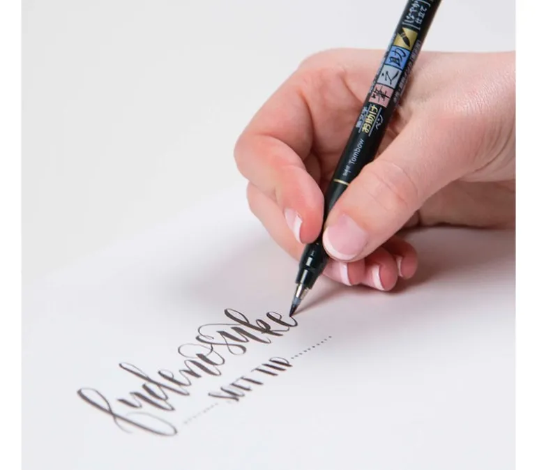 Fudenosuke Brush Pen – Soft Tip – Black
