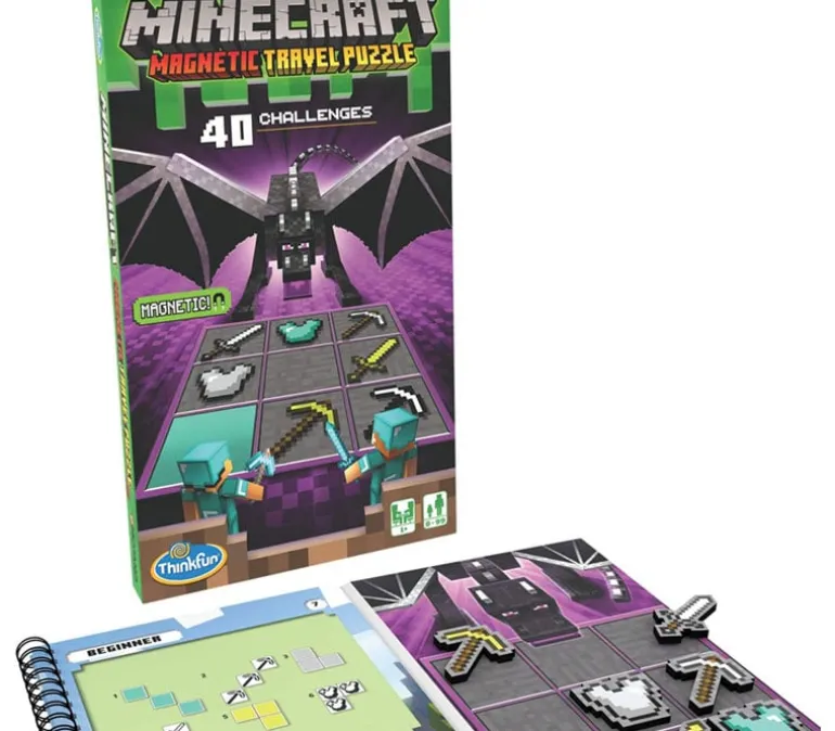 Game – Minecraft Magnetic Travel Puzzle