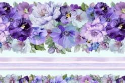 Garden Delight Bubble Texture Aqua