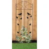 Garden Gate with Birds