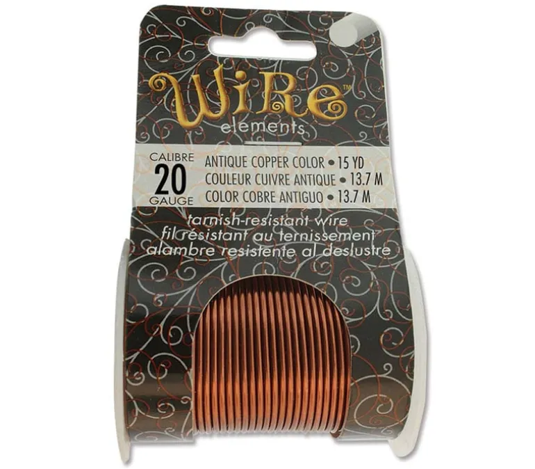 20 Gauge Tarnish Resistant Wire (view colors)