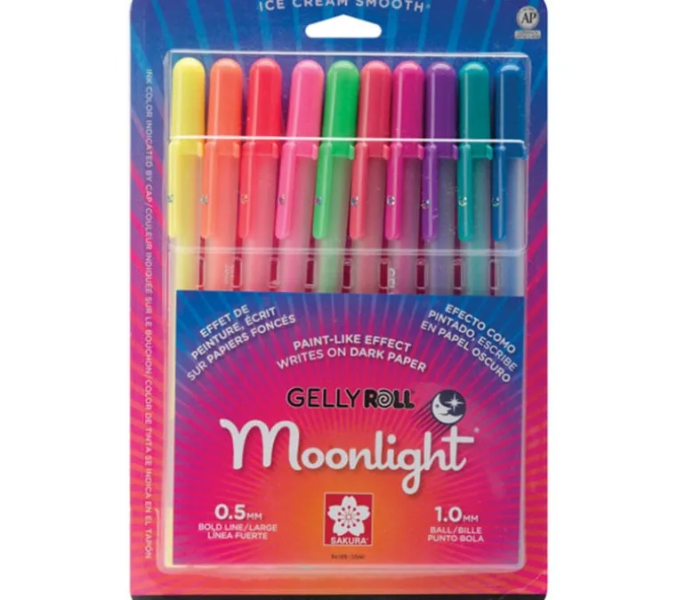 Gelly Roll Moonlight Pen Set – 10 Piece